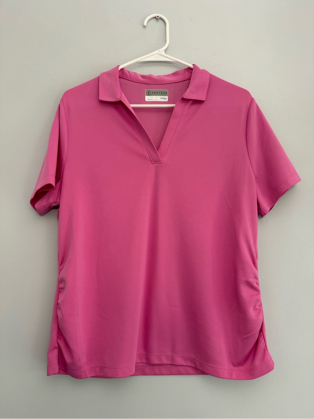PGA Tour Women's Fuchsia Polo Golf Shirt